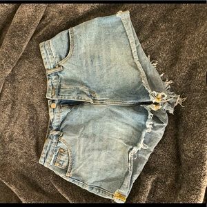 SHEIN High Waisted Jean Shorts